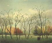 Henri Rousseau The Promenade oil painting